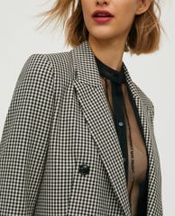 MAX&Co. - Áo blazer nữ tay dài phối nút cài Micro Sequins