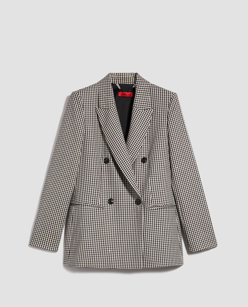MAX&Co. - Áo blazer nữ tay dài phối nút cài Micro Sequins