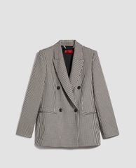 MAX&Co. - Áo blazer nữ tay dài phối nút cài Micro Sequins
