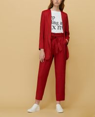 MAX&Co. - Áo blazer nữ tay dài Linen Twill