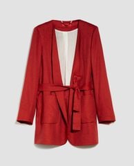 MAX&Co. - Áo blazer nữ tay dài Linen Twill