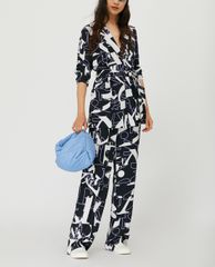 MAX&Co. - Áo blazer nữ tay dài phối thắt lưng Lettering Print