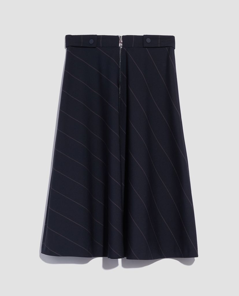 MAX&Co. - Chân váy midi phối zip Cool Wool