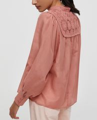 MAX&Co.- Áo kiểu nữ phom suông khoét cổ tay dài thời trang