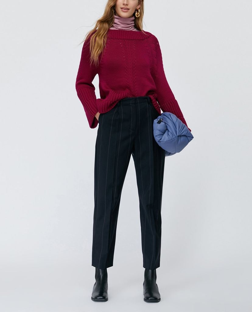 MAX&Co. - Quần tây nữ Ankle Length Wool