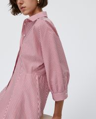 MAX&Co. - Đầm midi cổ V Cotton Poplin