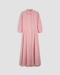 MAX&Co. - Đầm midi cổ V Cotton Poplin
