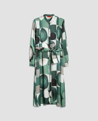 MAX&Co. - Đầm midi phom dáng sơ mi Printed Twill