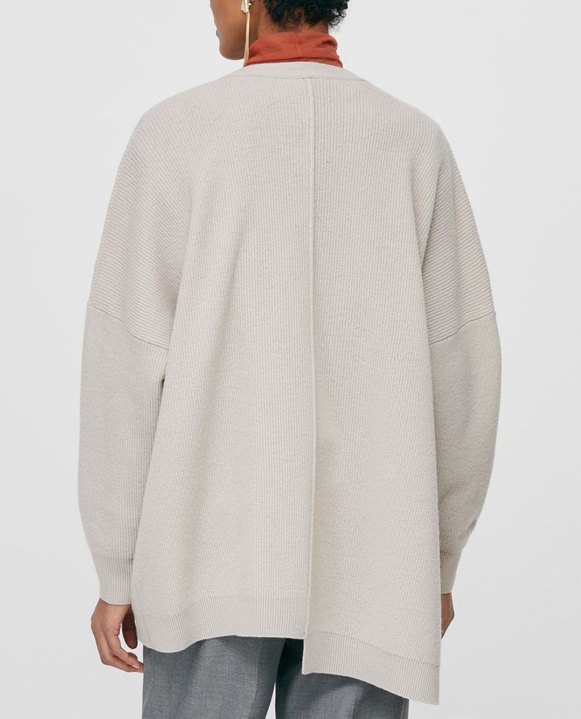 MAX&Co. - Áo cardigan nữ tay dài cổ V Oversized Pure Wool
