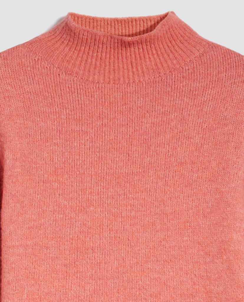 MAX&CO. - Áo len nữ cổ lọ tay dài Mock Polo Neck