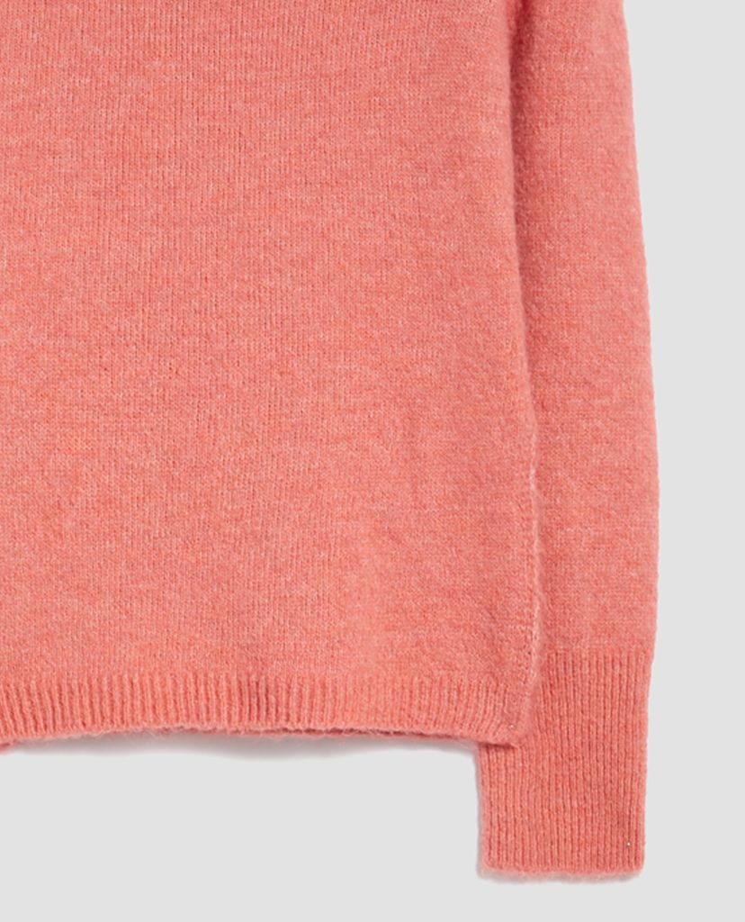 MAX&CO. - Áo len nữ cổ lọ tay dài Mock Polo Neck