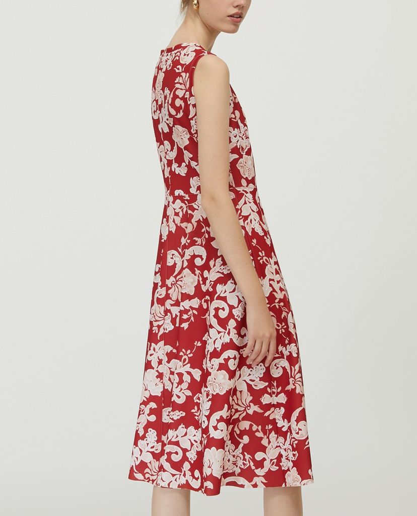 MAX&Co. - Đầm midi cổ V sát nách Jersey
