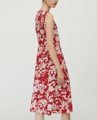 MAX&Co. - Đầm midi cổ V sát nách Jersey