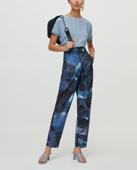 MAX&Co. - Áo thun nữ cổ tròn tay ngắn Silk And Jersey