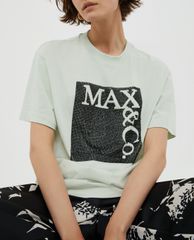 MAX&Co. - Áo thun nữ cổ tron tay ngắn Teerex