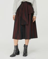 MAX&Co. - Chân váy midi xếp li Wide Taffeta