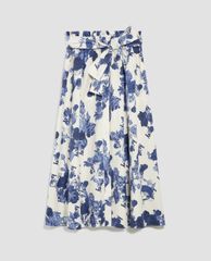 MAX&Co. - Chân váy midi xếp li Floral Poplin