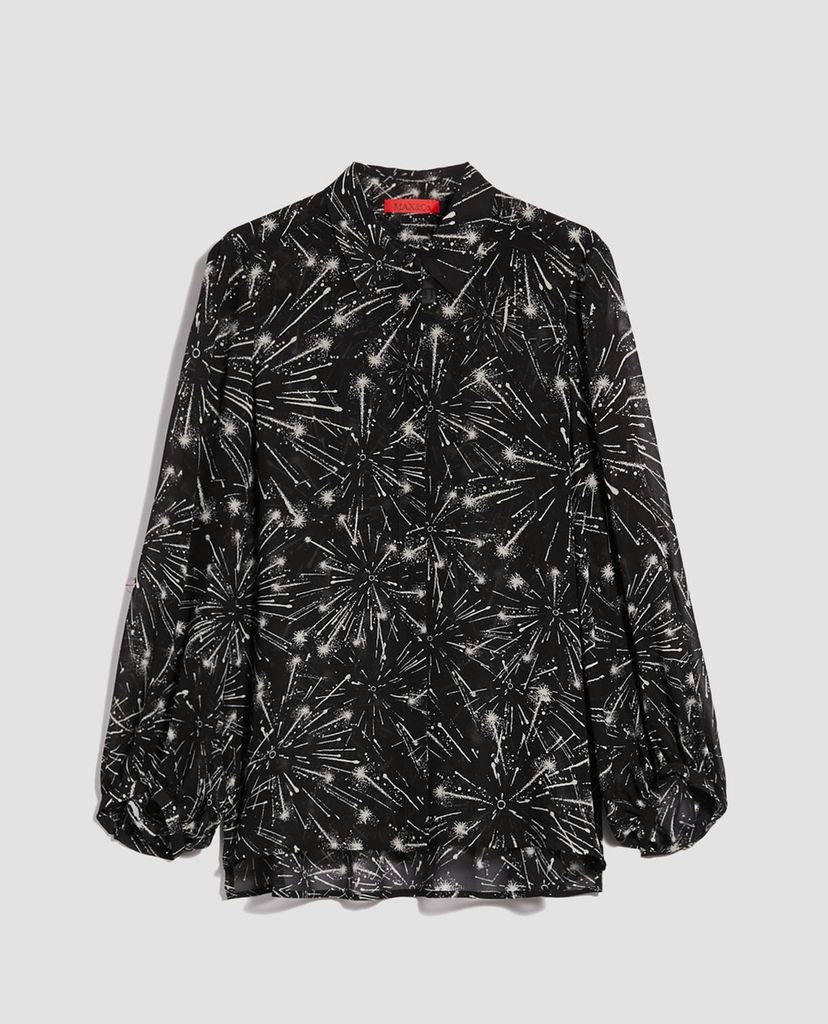 MAX&Co. - Áo sơ mi nữ tay dài Printed Georgette