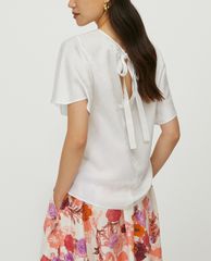 MAX&Co. - Áo kiểu nữ cổ tròn Polka Dot Jacquard
