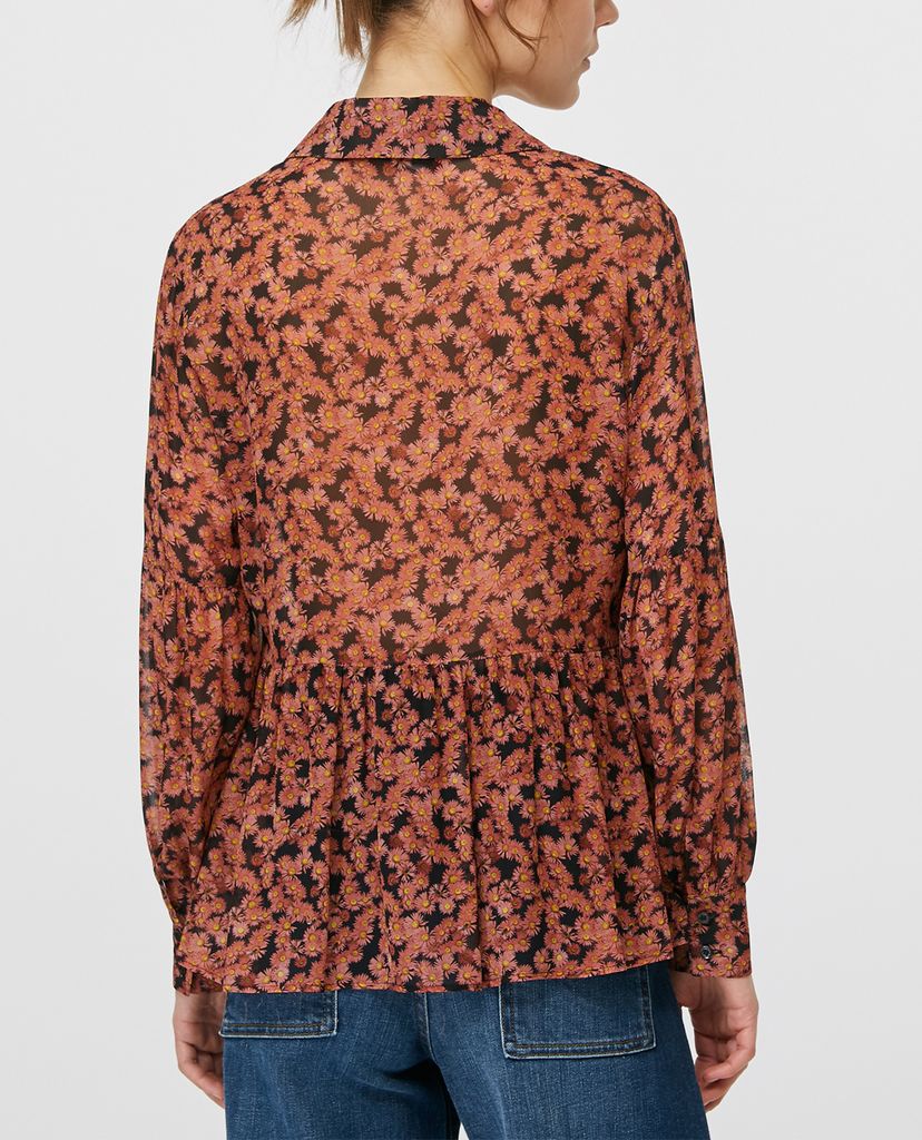 MAX&Co. - Áo sơ mi nữ tay dài Floral Georgette