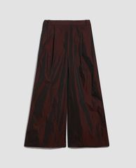 MAX&Co. - Quần kiểu nữ ống rộng Wide-leg Cropped Taffeta