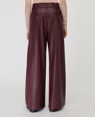 MAX&Co. - Quần kiểu nữ ống rộng Coated Fabric