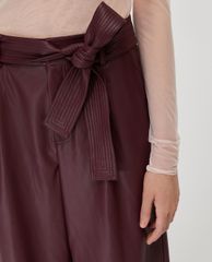 MAX&Co. - Quần kiểu nữ ống rộng Coated Fabric