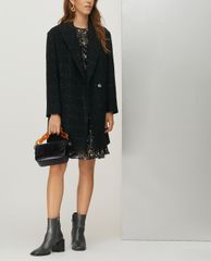 MAX&Co. - Đầm mimi cổ tròn tay dài Printed Georgette