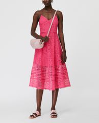 MAX&Co. - Đầm midi hai dây cổ V Strappy Macramé