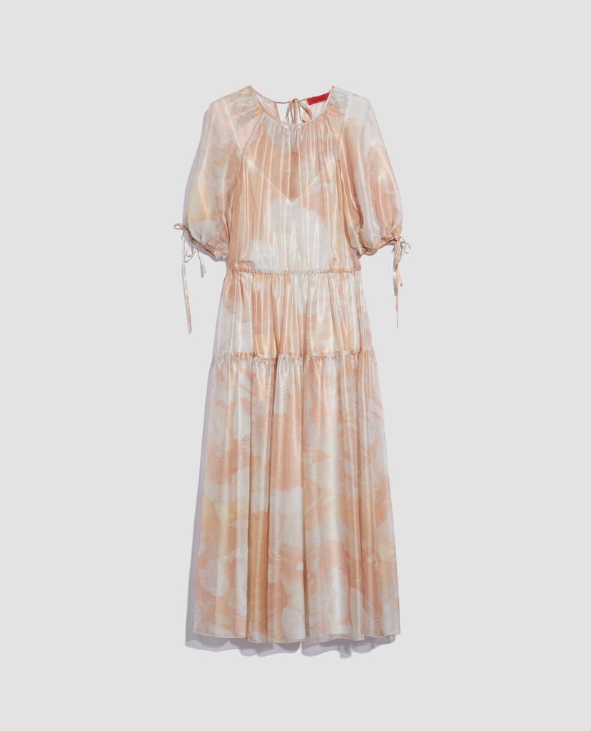 MAX&Co. - Đầm midi xuyên thấu Long Iridescent Silk