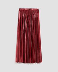 MAX&Co. - Chân váy midi xếp li Pleated Metallic