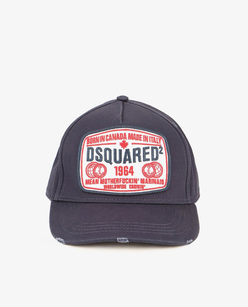 DSQUARED2 - Nón lưỡi trai phối logo thời trang