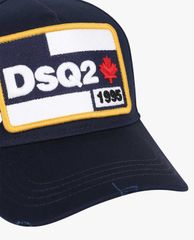 DSQUARED2 - Nón bóng chày nam rách vải 1995
