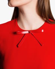 DSQUARED2 - Đầm mini phom ôm viền bèo Ruffle
