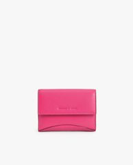 CHARLES & KEITH - Ví nữ mini dạng gập Snap Button