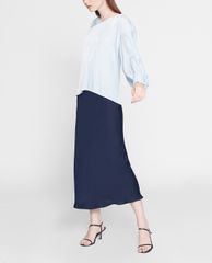 GIGI - Chân váy midi lưng cao Bias Cut