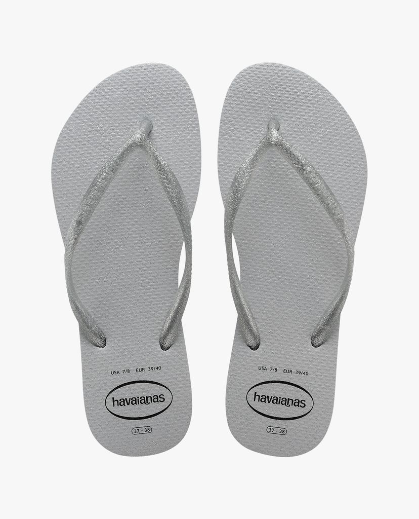 HAVAIANAS - Dép nữ Chinelo Feminino Slim Gloss