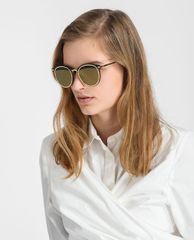 CHARLES & KEITH - Kính mát nữ thời trang Acetate Frame