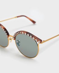 CHARLES & KEITH - Kính mát nữ thời trang Embellished