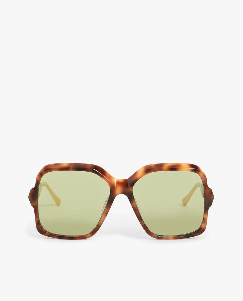 CHARLES & KEITH - Kính mát nữ gọng vuông Oversized Square