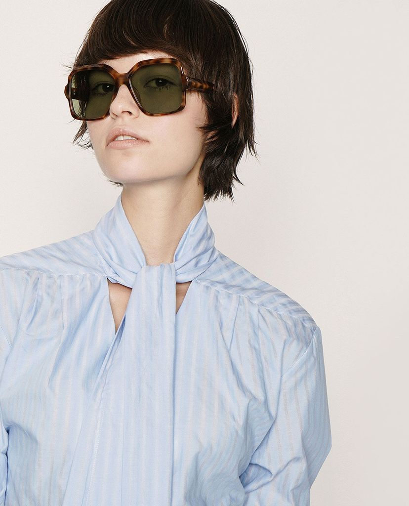 CHARLES & KEITH - Kính mát nữ gọng vuông Oversized Square