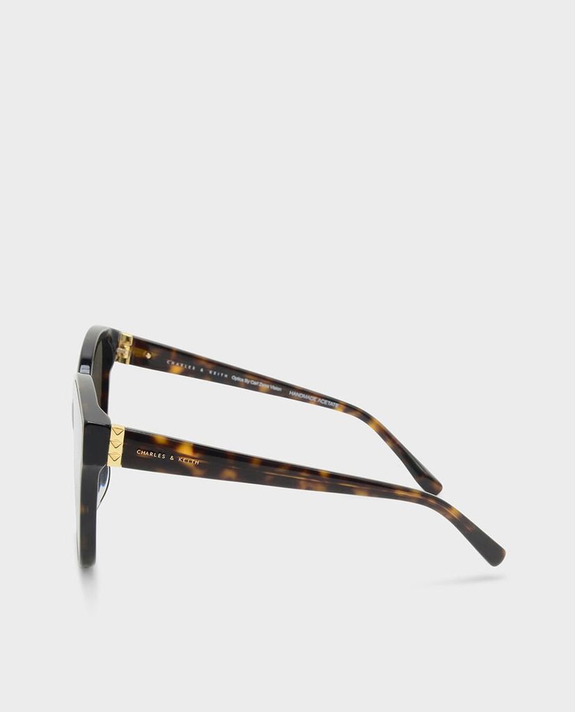 CHARLES & KEITH - Kính mát nữ gọng oversize Acetate Frame