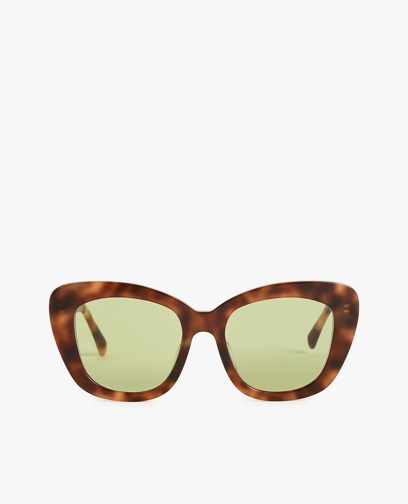 CHARLES & KEITH - Kính mát nữ gọng vuông Acetate Butterfly