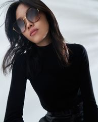 CHARLES & KEITH - Kính mát nữ Swarovski® Crystal Pearl Embellished