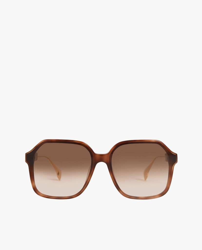CHARLES & KEITH - Kính mát nữ gọng vuông Acetate Butterfly