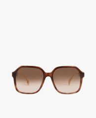CHARLES & KEITH - Kính mát nữ gọng vuông Acetate Butterfly