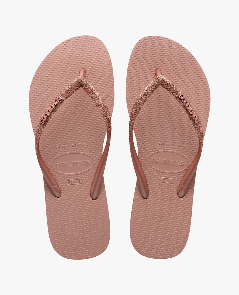 HAVAIANAS - Dép nữ Slim Glitter Metallic