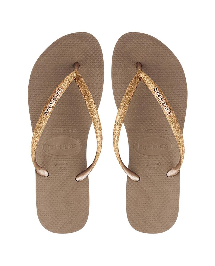 HAVAIANAS - Dép nữ Slim Glitter