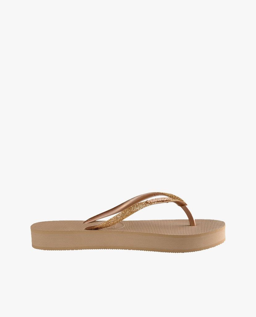 HAVAIANAS - Dép nữ Slim Flatform Glitter