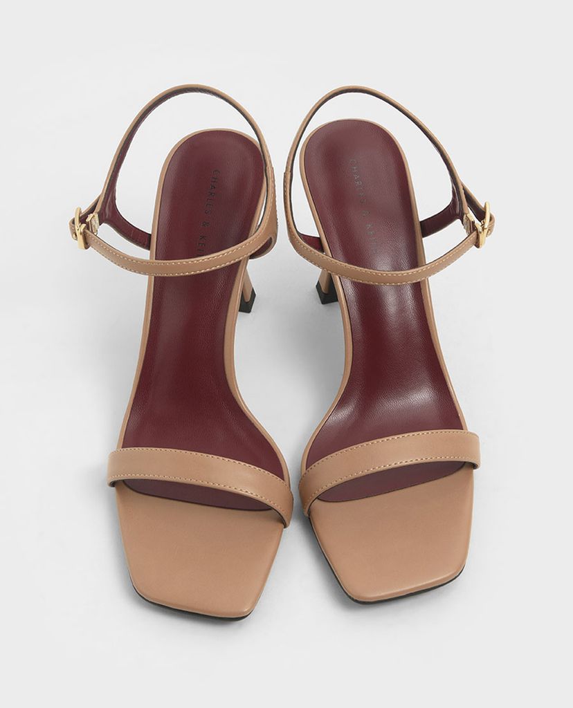 CHARLES & KEITH - Giày cao gót sandal Sculptural
